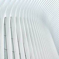 Buy canvas prints of Abstract of The Oculus, New York by Martin Williams