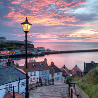 Buy canvas prints of Whitby 199 Steps  by Martin Williams