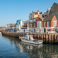 Buy canvas prints of Bridlington Harbour by Martin Williams