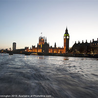 Buy canvas prints of Houses of Parliament by Tim Pennington