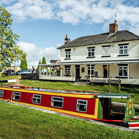 Buy canvas prints of Stenson Lock by mhfore Photography