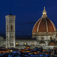 Buy canvas prints of Florence Catherdal by mhfore Photography