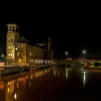 Buy canvas prints of Derby Silk Mill by mhfore Photography