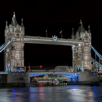 Buy canvas prints of Tower Bridge London by mhfore Photography