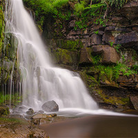 Buy canvas prints of Cascade by Jonathan Parkes
