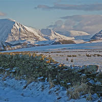 Buy canvas prints of A West Cumbrian Winter by Cheryl Quine