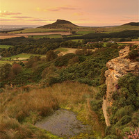 Buy canvas prints of Roseberry Topping by Cheryl Quine