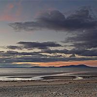 Buy canvas prints of Solway Summer Sunset by Cheryl Quine