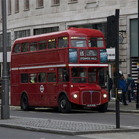 Buy canvas prints of London Transport Routemaster Bus by Chris Rixson