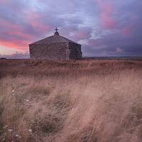 Buy canvas prints of St Aldhems Chapel by Andrew Bannister