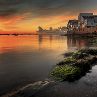Buy canvas prints of  Swanage Sunrise3 by Andrew Bannister