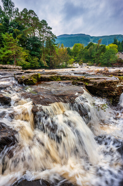 Falls of Dochart, Killin, Scotland Picture Board by Mark Llewellyn