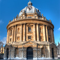 Buy canvas prints of Radcliffe Camera, Oxford, England, UK by Mark Llewellyn