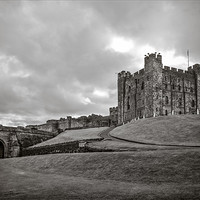 Buy canvas prints of Bamburgh Castle, Northumberland, England, UK by Mark Llewellyn