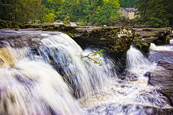 Falls of Dochart, Killin, Scotland, UK Picture Board by Mark Llewellyn