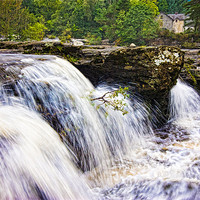 Buy canvas prints of Falls of Dochart, Killin, Scotland, UK by Mark Llewellyn