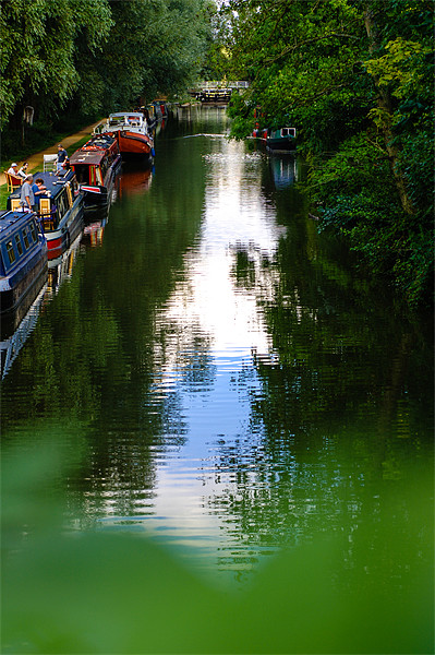 Kennet and Avon Canal Picture Board by Mark Llewellyn