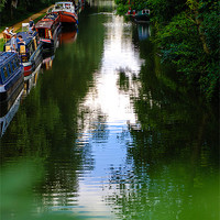 Buy canvas prints of Kennet and Avon Canal by Mark Llewellyn