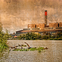 Buy canvas prints of Huntly Power Station by Mark Llewellyn