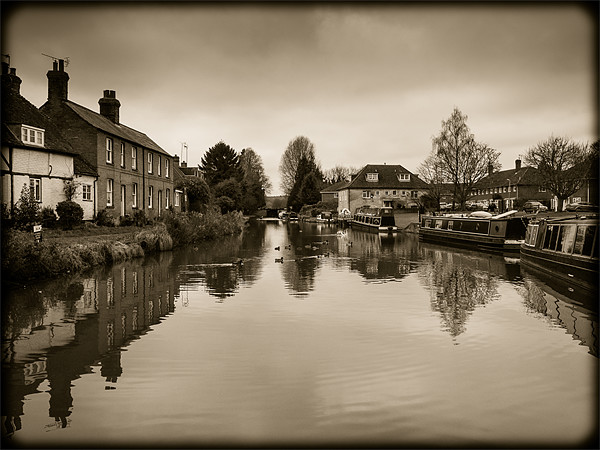 Hungerford Canal, Berkshire, England, UK Picture Board by Mark Llewellyn