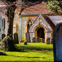 Buy canvas prints of St Mary, Kintbury, Berkshire, England, UK by Mark Llewellyn