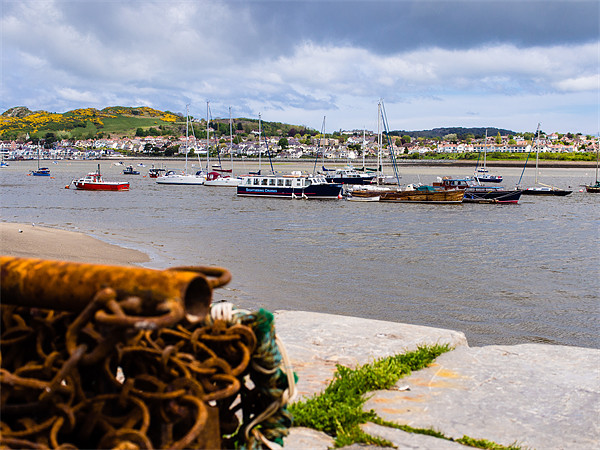 Conway Harbour, Wales, UK Picture Board by Mark Llewellyn