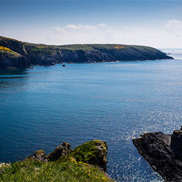 Buy canvas prints of St Nons Bay, Pembrokeshire, Wales, UK by Mark Llewellyn