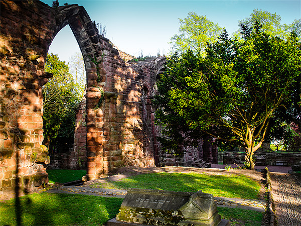 Abbey Ruins, Chester, England, UK Picture Board by Mark Llewellyn