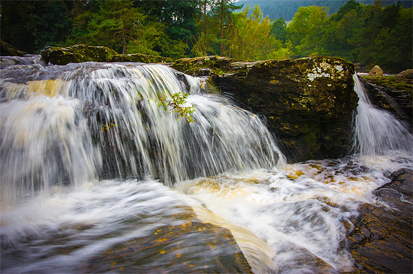 Falls of Dochart, Scotland, UK Picture Board by Mark Llewellyn