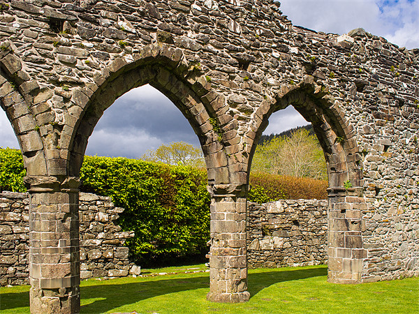 Cymer Abbey, Snowdonia, Wales, UK Picture Board by Mark Llewellyn