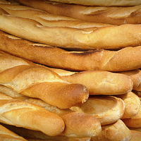 Buy canvas prints of Baguettes by Mark Llewellyn