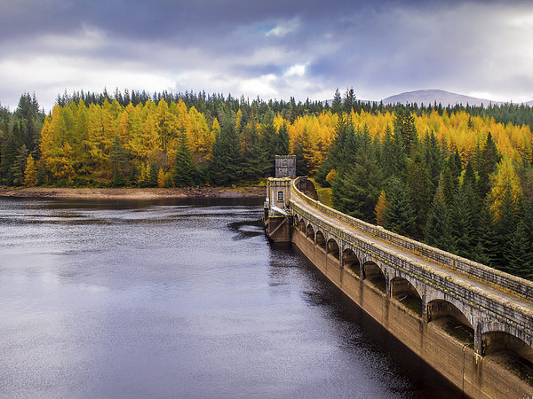 Laggan Dam, Scotland, UK Picture Board by Mark Llewellyn