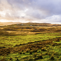 Buy canvas prints of Isle of Skye Landscape, Scotland, UK by Mark Llewellyn