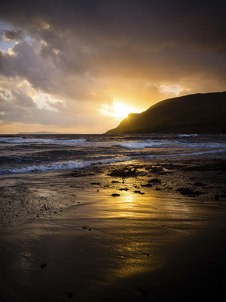 Skye Sunset, Scotland, UK Picture Board by Mark Llewellyn