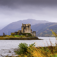 Buy canvas prints of Eilean Donan Castle, Scotland, UK by Mark Llewellyn