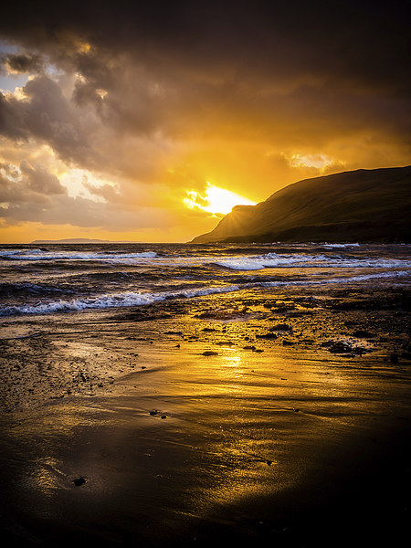 Skye Sunset, Scotland, UK Picture Board by Mark Llewellyn