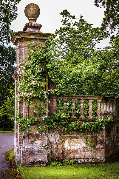 Entrance Pillar Picture Board by Mark Llewellyn