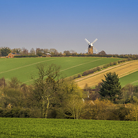 Buy canvas prints of Wilton Windmill, Wiltshire, England, UK by Mark Llewellyn