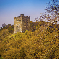 Buy canvas prints of Dolwyddelan Castle, Conwy, Wales, UK by Mark Llewellyn