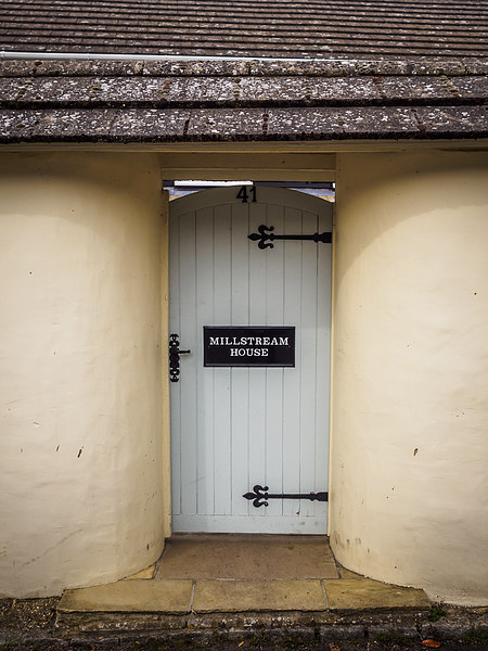 Millstream House Door Picture Board by Mark Llewellyn
