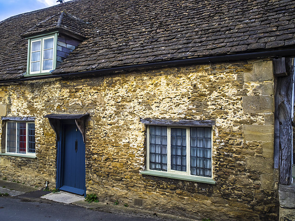 Lacock Cottage, Wiltshire, England, UK Picture Board by Mark Llewellyn