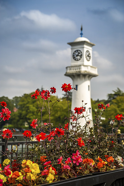 Roath Park Lighthouse, Cardiff, Wales, UK Picture Board by Mark Llewellyn