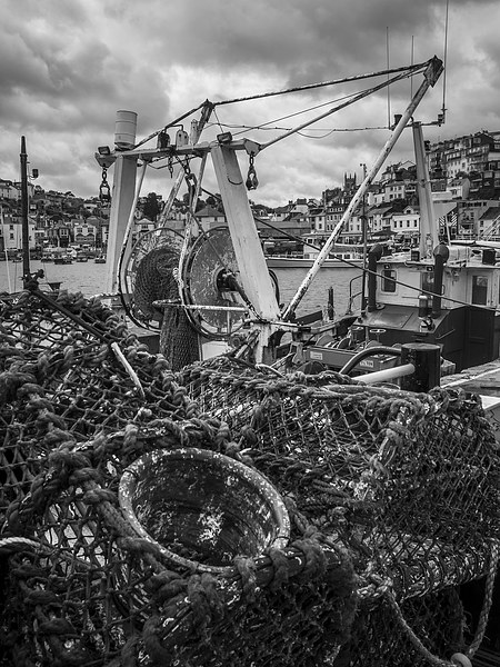 Fishing Pots, Brixham, England, UK Picture Board by Mark Llewellyn