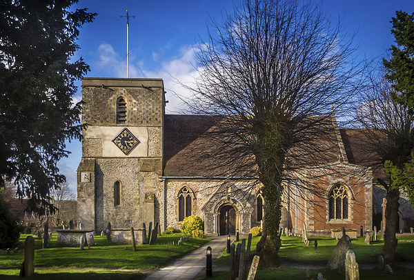 St Mary, Kintbury, Berkshire, England, UK Picture Board by Mark Llewellyn