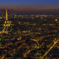 Buy canvas prints of Paris by Night, France by Mark Llewellyn