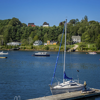 Buy canvas prints of Oakland from Mahone Bay, Nova Scotia, Canada by Mark Llewellyn