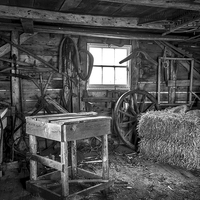 Buy canvas prints of The Old Workshop by Mark Llewellyn