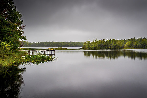Sisters Lake, Yarmouth, Nova Scotia, Canada Picture Board by Mark Llewellyn