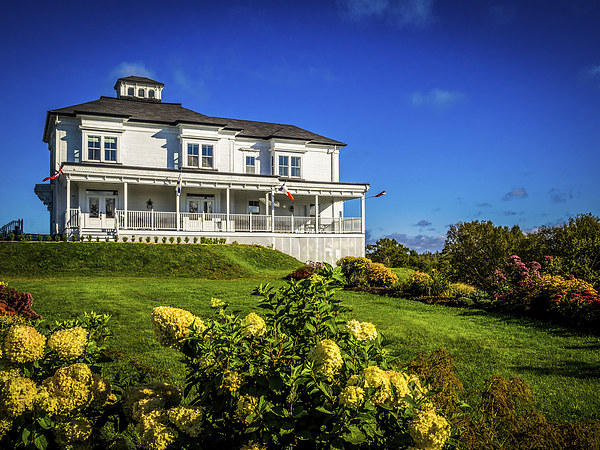 Churchill Mansion Inn, Yarmouth, Nova Scotia, Cana Picture Board by Mark Llewellyn