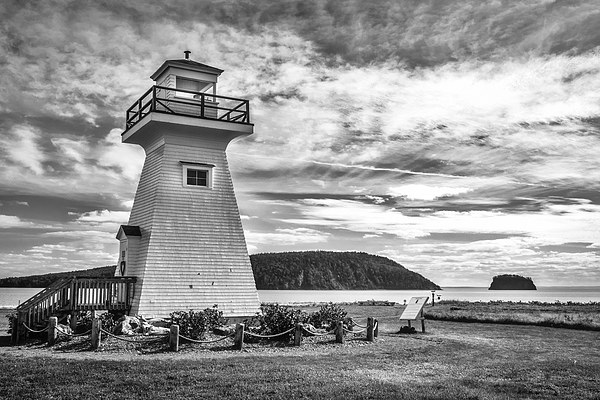  Five Islands Lighthouse, Parrsboro, Nova Scotia,  Picture Board by Mark Llewellyn